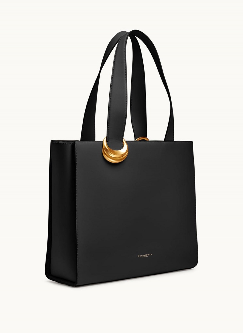 Tote Donna Karan Hewlett Negrii Aurii | RO_DK62243